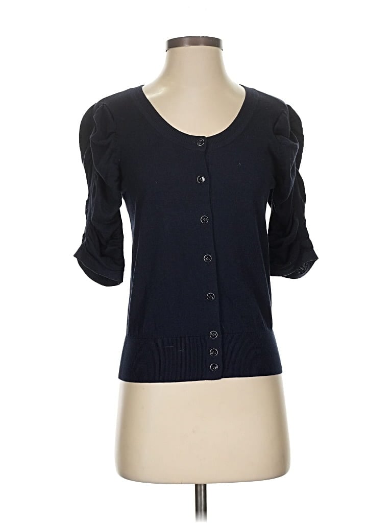 Pre-owned Cabi Cardigan Sweater In Black