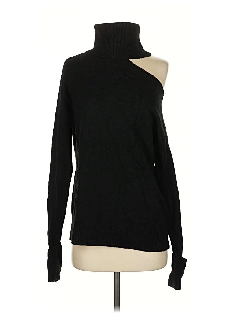Pre-owned Paige Turtleneck Sweater In Black