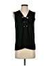 BCBGMAXAZRIA Black Sleeveless Blouse Size XS - photo 1