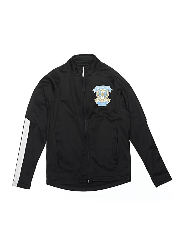 Pre-owned Assorted Brands Kids' Track Jacket In Black