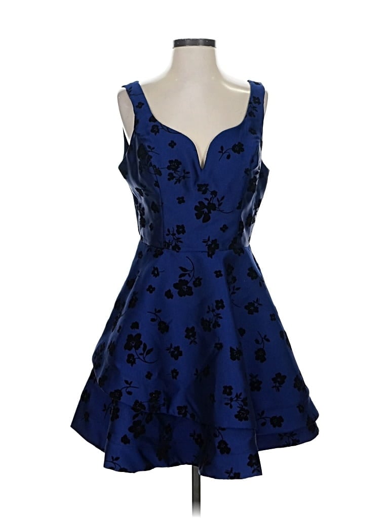 Pre-owned B Darlin Cocktail Dress In Blue