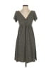 Max Studio Polka Dots Gray Casual Dress Size XS - photo 1