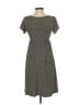 Max Studio Polka Dots Gray Casual Dress Size XS - photo 2