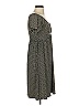 Max Studio Polka Dots Gray Casual Dress Size XS - photo 4