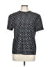Unbranded Polka Dots Black Short Sleeve Top Size 10 - photo 1