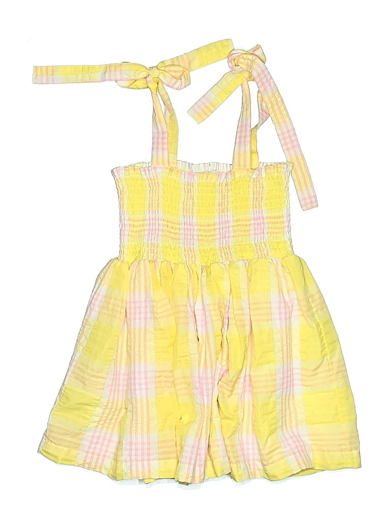 Pre-owned Assorted Brands Kids' Dress In Yellow
