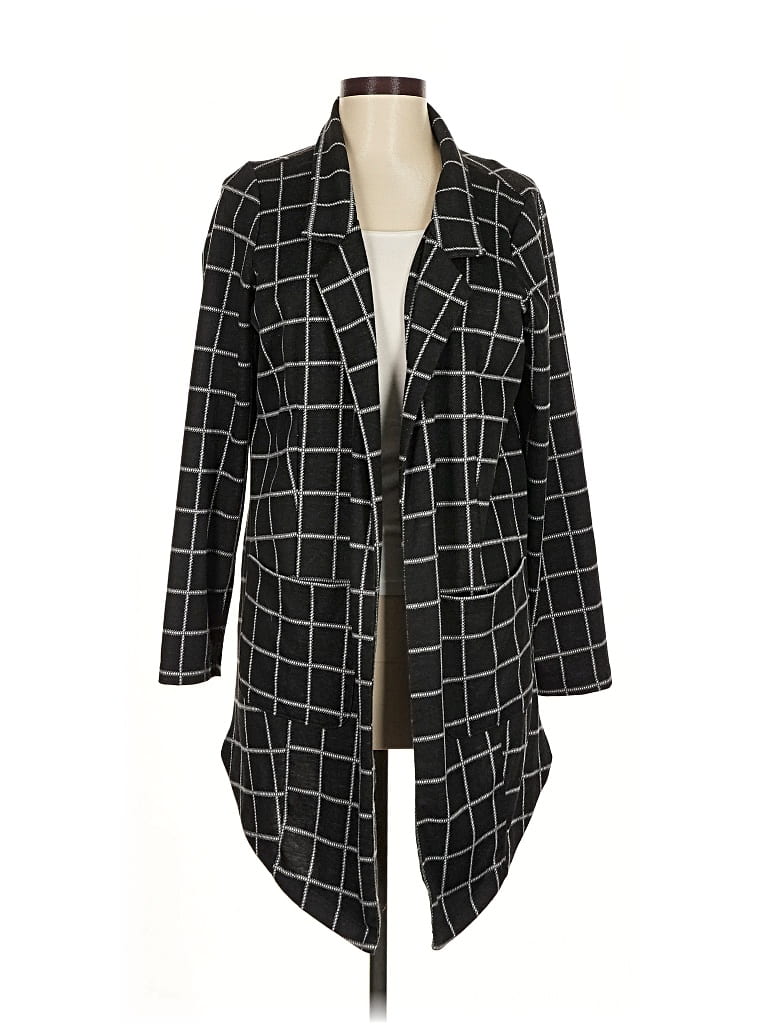 Pre-owned Lularoe Coat In Black