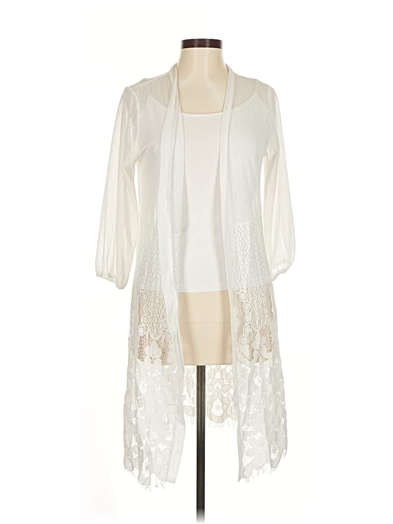 Pre-owned Ember Kimono In White