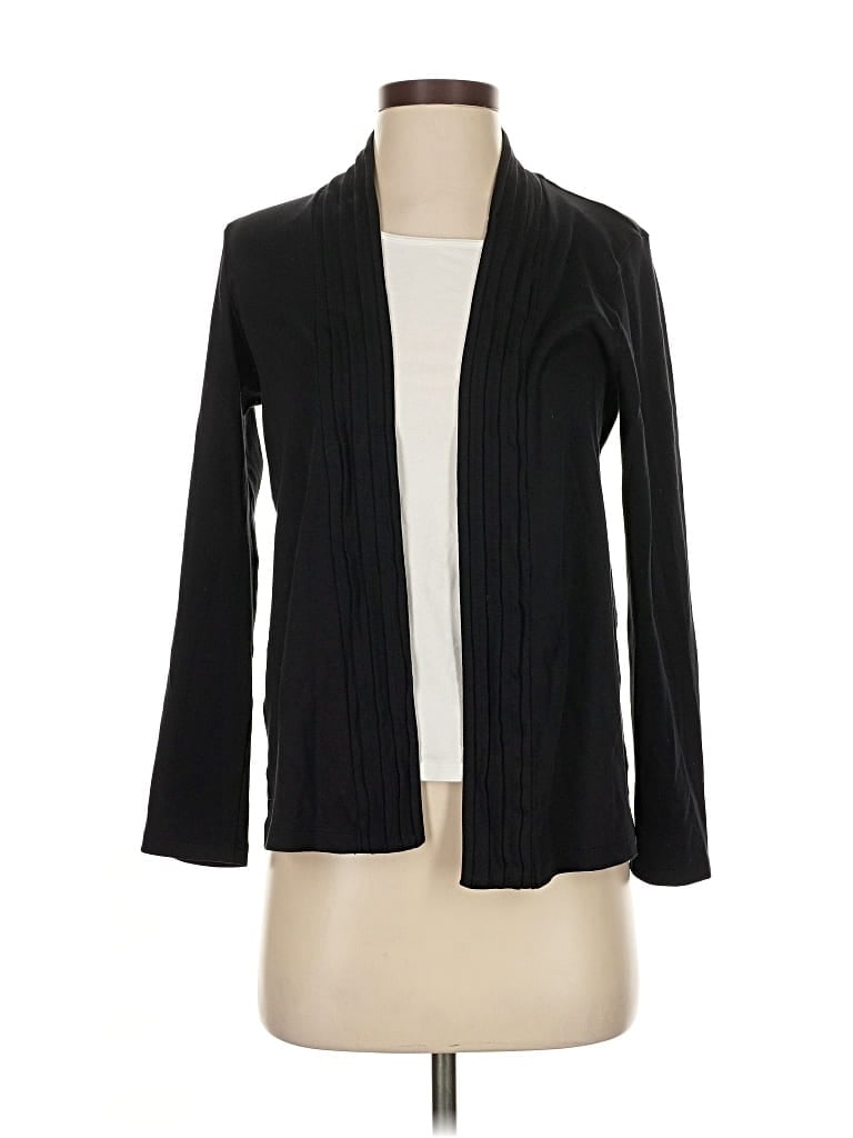 Pre-owned L.l.bean Cardigan Sweater In Black