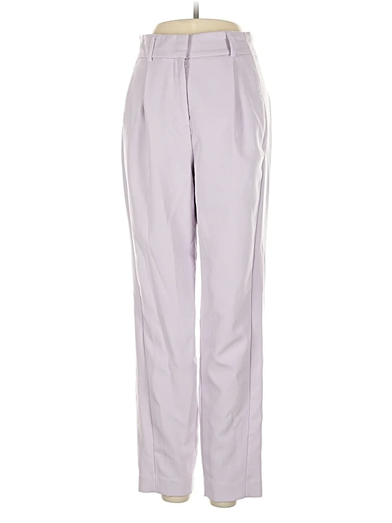 Pre-owned Express Casual Pants In Purple