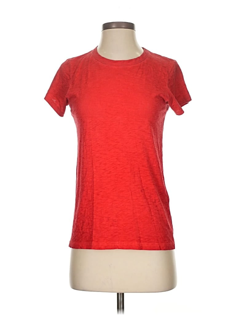 Pre-owned Rag & Bone Active T-shirt In Red