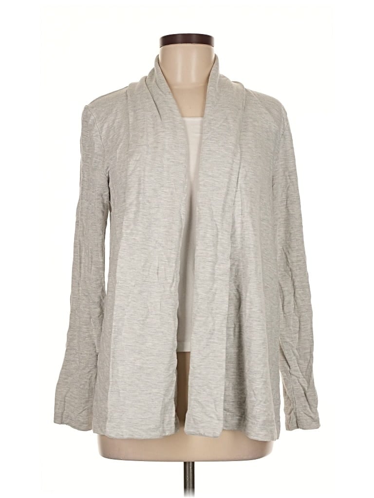 Pre-owned Banana Republic Factory Store Cardigan Sweater In Gray