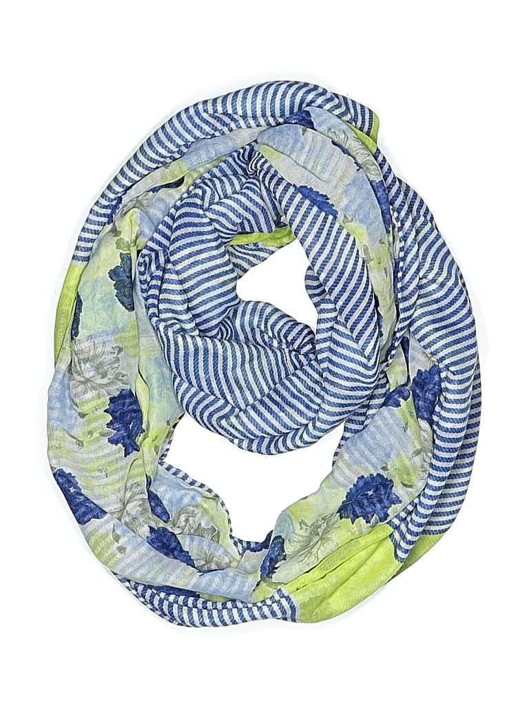 Pre-owned Unbranded Scarf In Blue