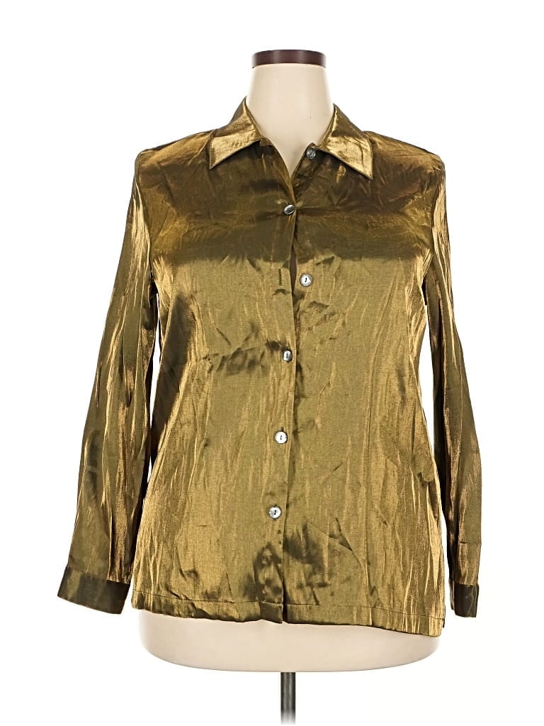 Pre-owned Sag Harbor Jacket In Gold