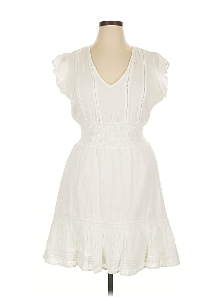 Pre-owned Rails Casual Dress In White