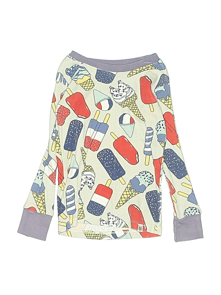 Pre-owned Honest Baby Clothing Kids' Long Sleeve T-shirt In Green