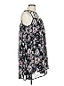 Entro 100% Polyester Floral Black Cocktail Dress Size L - photo 4