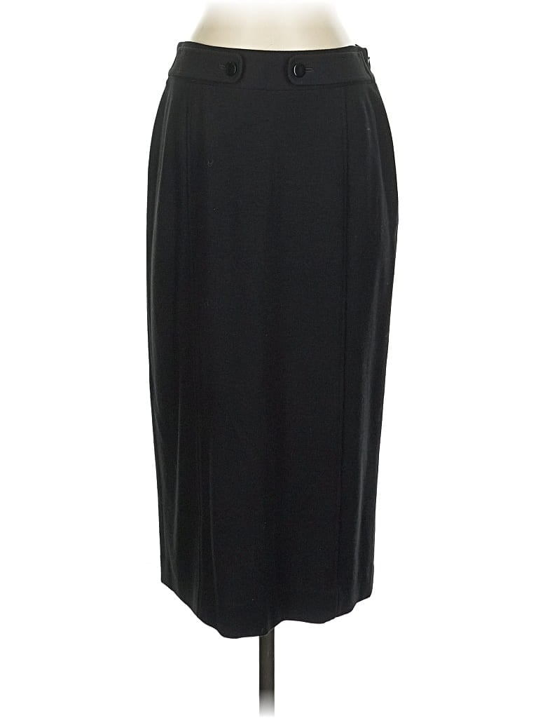 Pre-owned Talbots Formal Skirt In Black