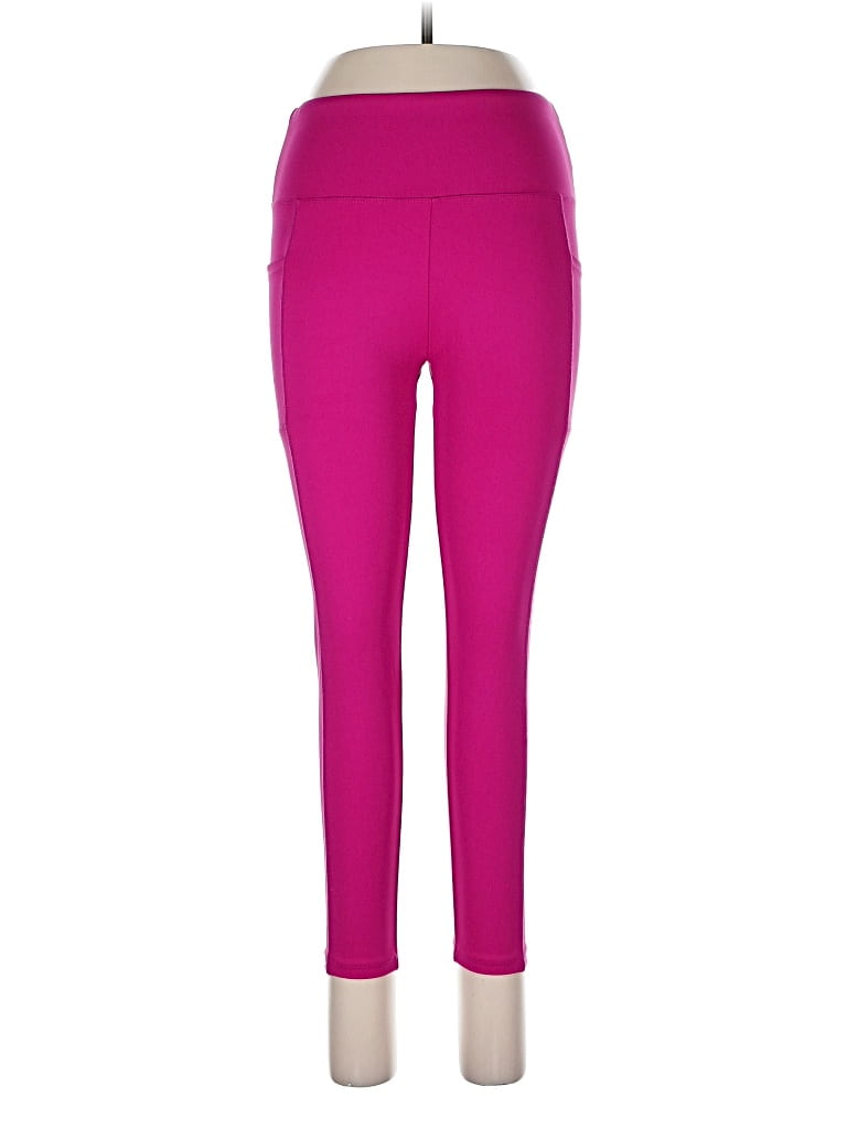 Pre-owned Bally Total Fitness Active Pants In Pink