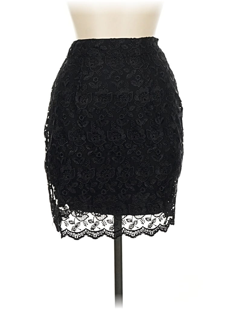 Pre-owned The Icing Formal Skirt In Black