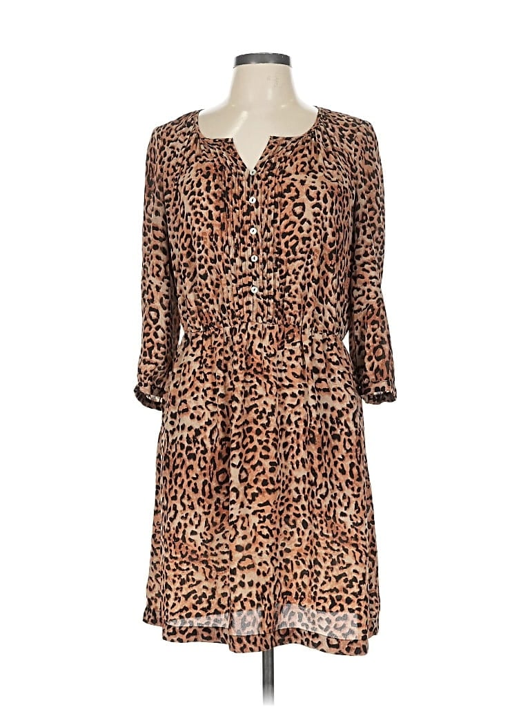 Pre-owned Charming Charlie Casual Dress In Brown