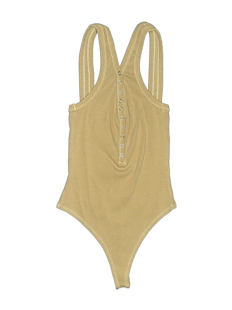Pre-owned Tularosa Bodysuit In Yellow