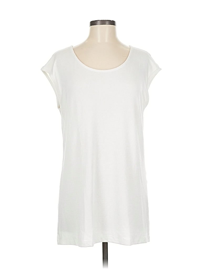 Pre-owned Banana Republic Sleeveless T-shirt In White