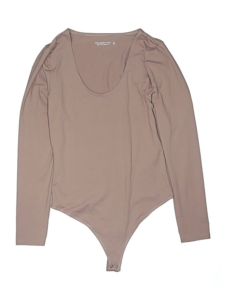 Pre-owned Abercrombie & Fitch Bodysuit In Brown