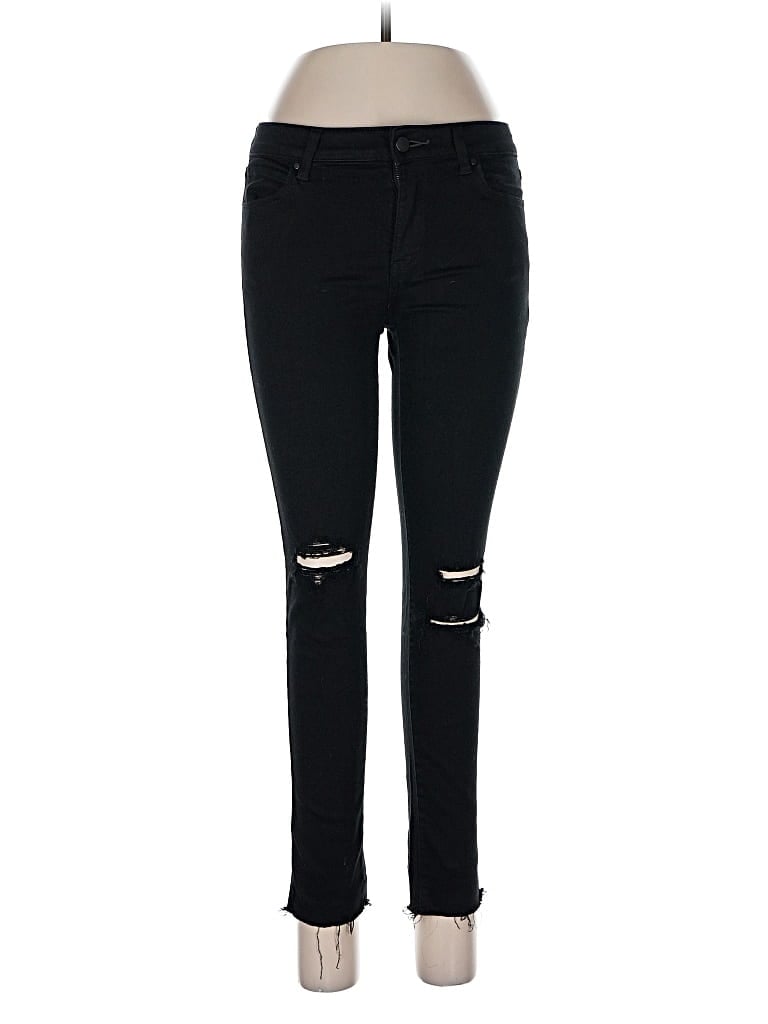 Pre-owned Uniqlo Jeans In Black