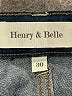 Henry & Belle Solid Blue Jeans Size 30 waist - photo 7