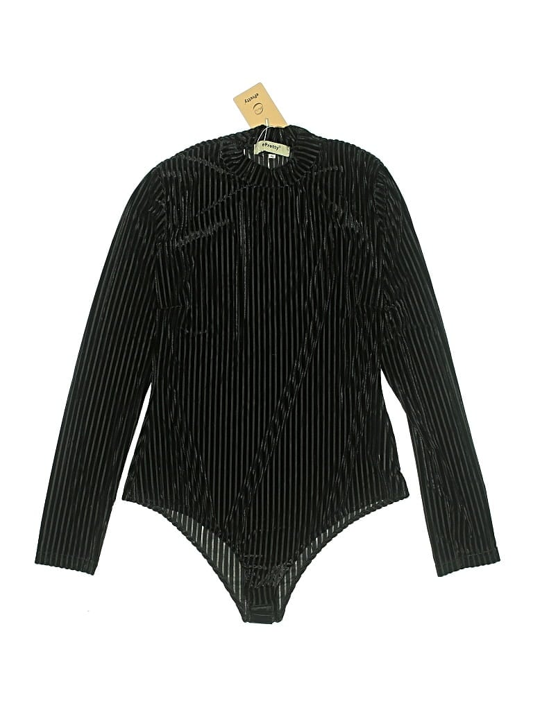 Pre-owned Epretty Bodysuit In Black