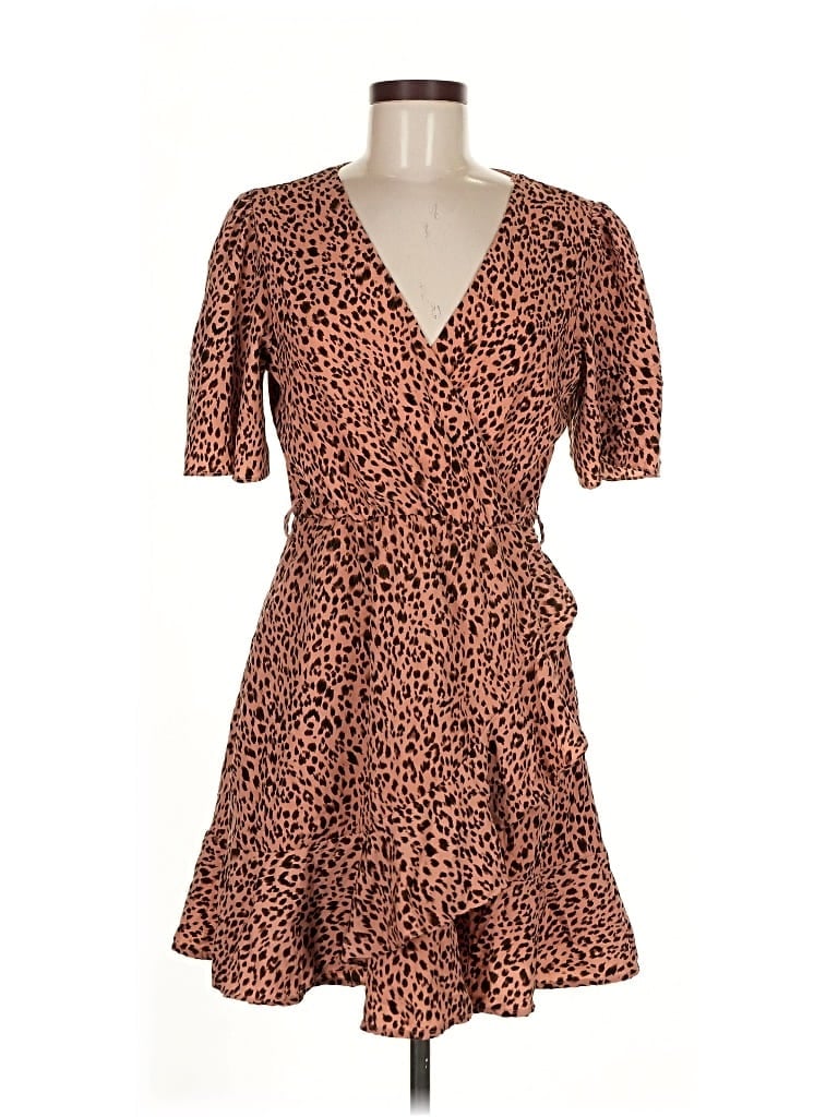 Pre-owned Miami Casual Dress In Brown