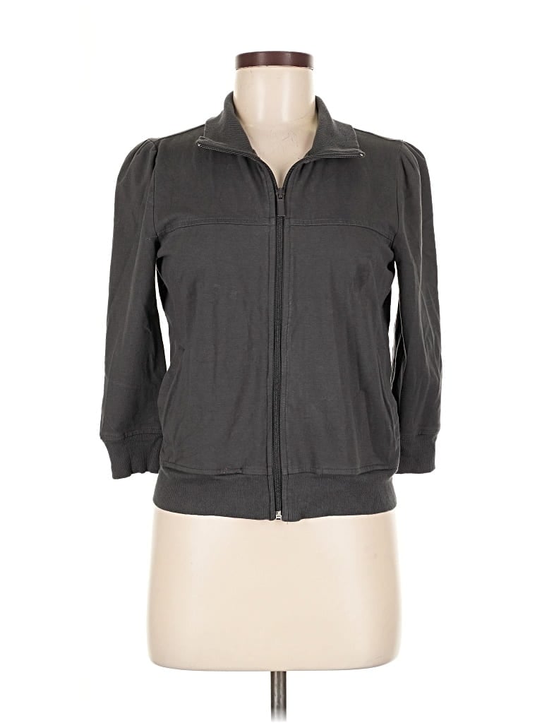 Pre-owned Banana Republic Factory Store Jacket In Gray