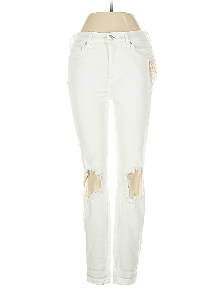 Pre-owned Free People Jeans In White