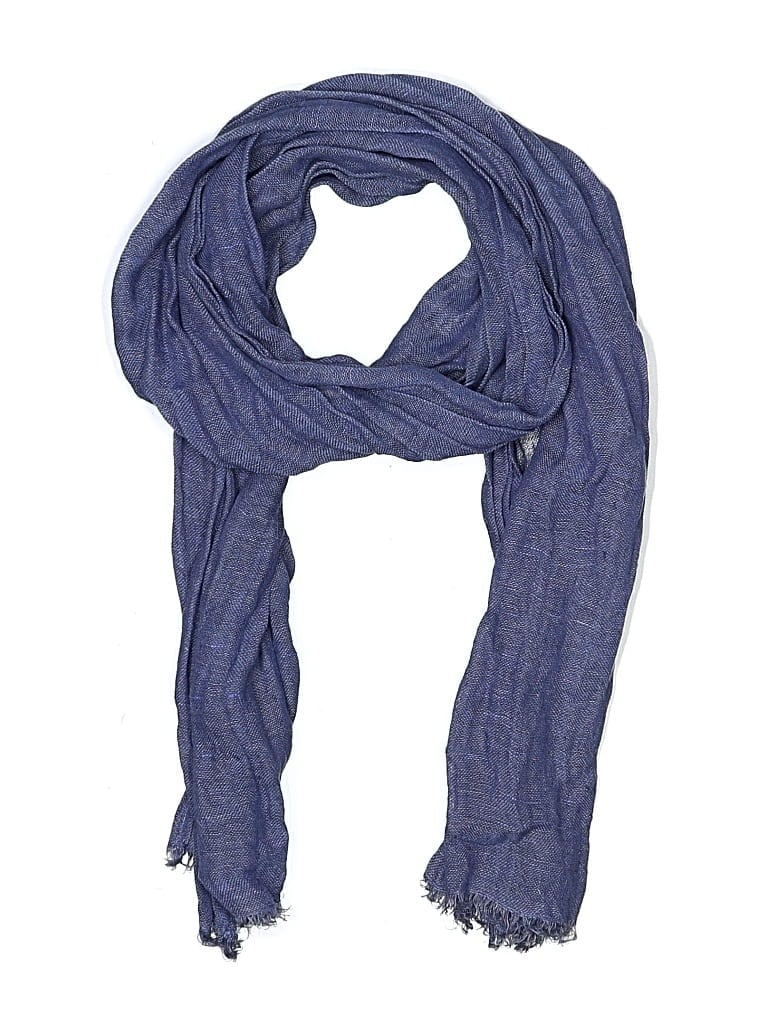 Pre-owned Unbranded Scarf In Blue