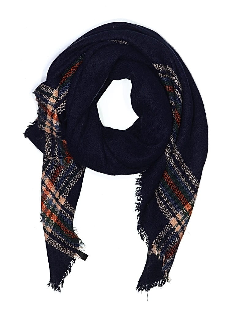 Pre-owned Unbranded Scarf In Blue
