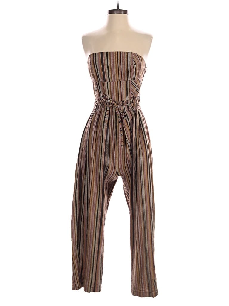 Pre-owned Free People Jumpsuit In Brown