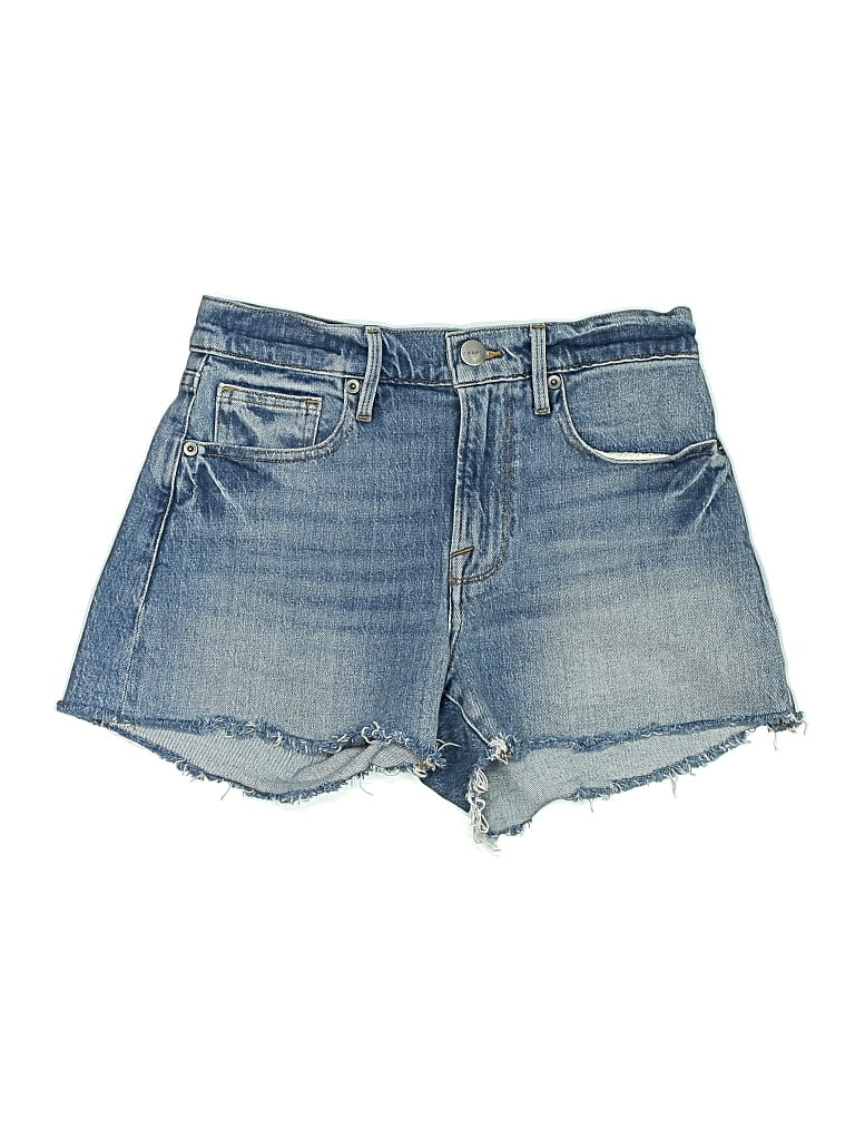 Pre-owned Frame Denim Shorts In Blue