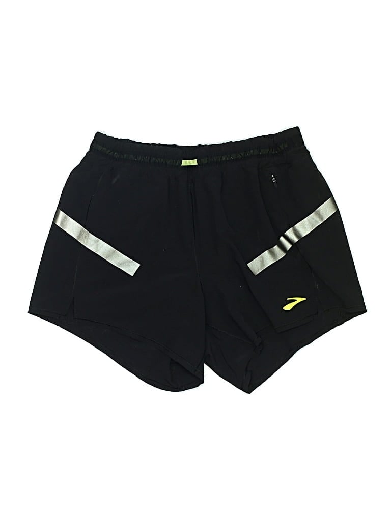 Pre-owned Brooks Athletic Shorts In Black