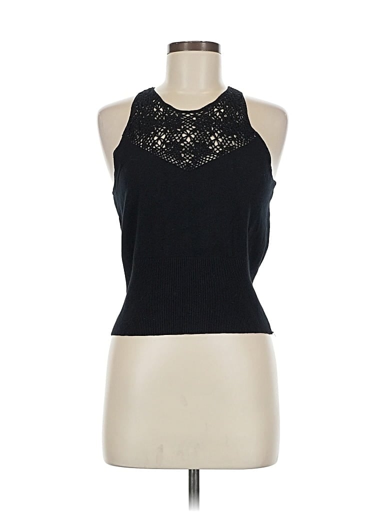 Pre-owned Inc International Concepts Sweater Vest In Black