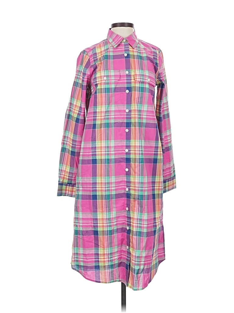 Lands' End Casual Dress In Pink