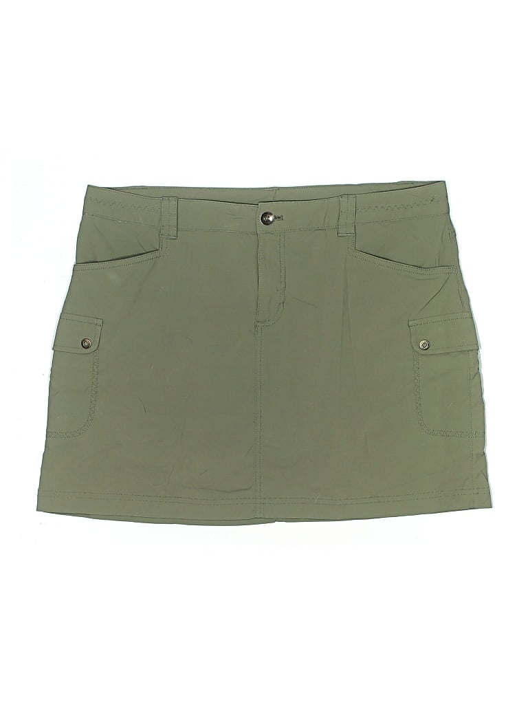 Pre-owned Eddie Bauer Casual Skirt In Green