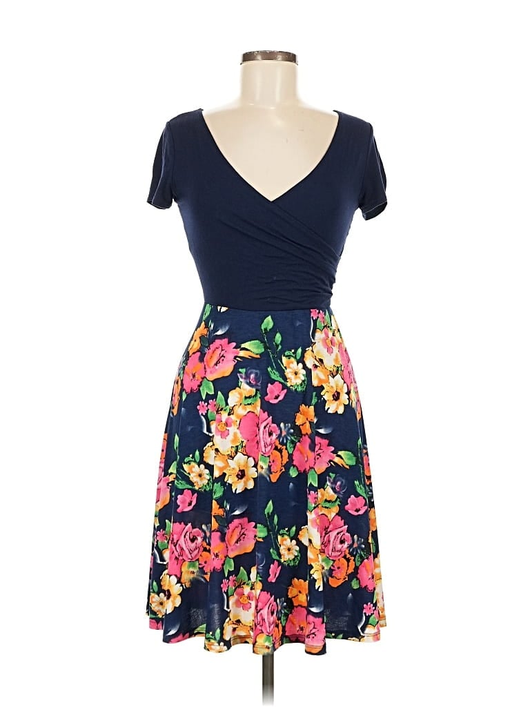 Pre-owned Gilli Casual Dress In Blue