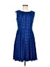 DressBarn Stars Blue Cocktail Dress Size 8 (petite) - photo 1