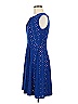 DressBarn Stars Blue Cocktail Dress Size 8 (petite) - photo 5