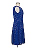 DressBarn Stars Blue Cocktail Dress Size 8 (petite) - photo 4