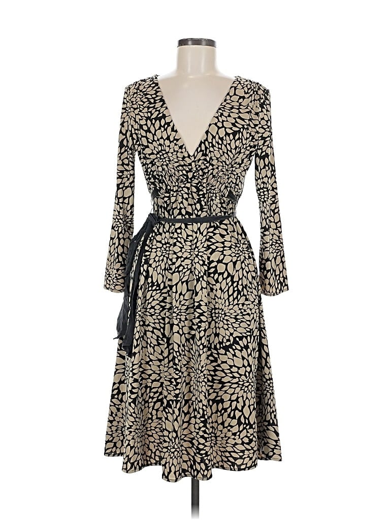 Pre-owned Bcbgmaxazria Cocktail Dress In Brown