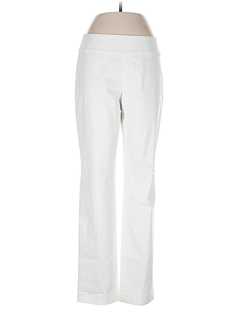 Pre-owned Nic + Zoe Casual Pants In White