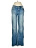 Wall Flower Hearts Blue Jeans Size 5 - photo 1