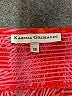 Karina Grimaldi Red Long Sleeve Silk Top Size XS - photo 6
